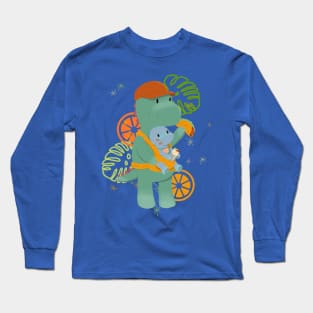 Tacosaurus Dad Long Sleeve T-Shirt